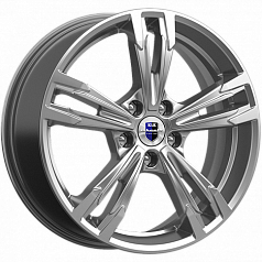 Диск R18 5x114,3 7J ET45 D66,1 К&К Karrera Light (КС935) дарк платинум брайт