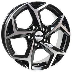 Диск R16 5x112 6,5J ET46 D57,1 Carwel Тосна R066 BD