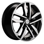 R16 5x114,3 6,5J ET41 D67,1 Khomen KHW1612 (ZV_16 Optima/Soul) Black-FP