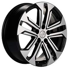 Диск R18 5x112 7J ET43 D57,1 Khomen KHW1803 ( 18_ ZV Kodiaq/Tiguan) Black-FP